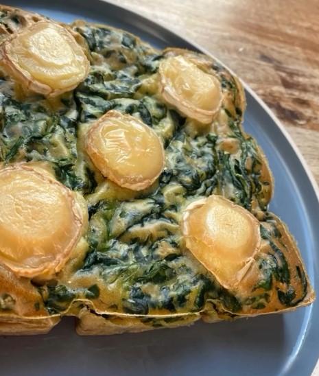 Quiche epinard chevre